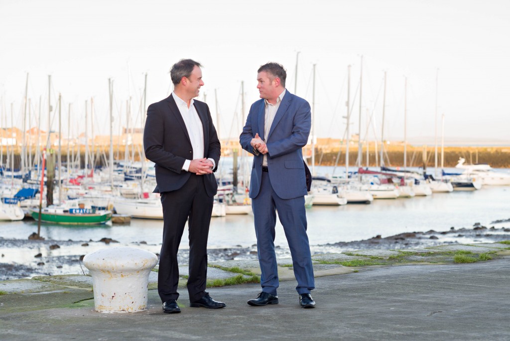 Richard Watson, investment manager, Dublin BIC and Gavan Walsh, founder and CEO, iCabbi