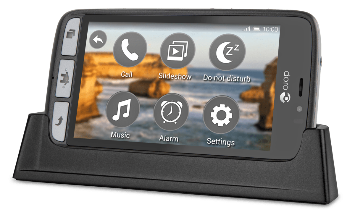 doro-8030-black-steel-in-cradle